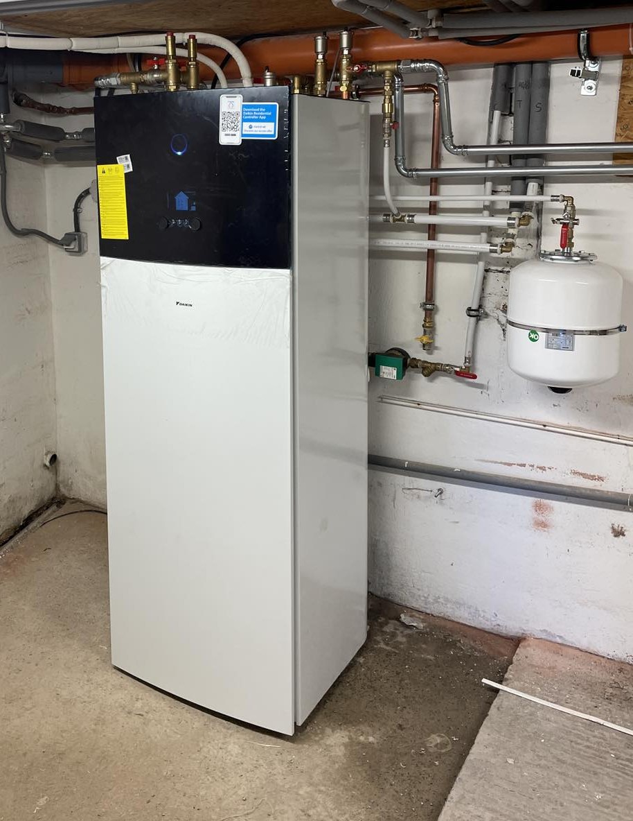 Tepelné čerpadlo Daikin Altherma – realizácia sirux 32