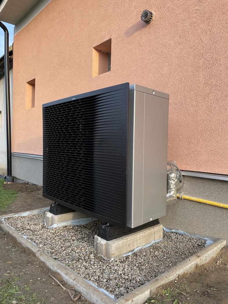 Tepelné čerpadlo Daikin Altherma – realizácia sirux 43
