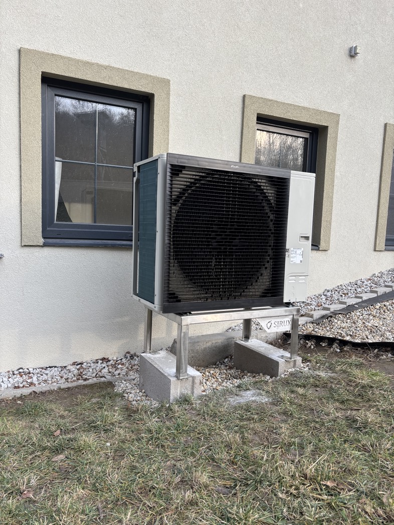 Tepelné čerpadlo Daikin Altherma – realizácia sirux 5