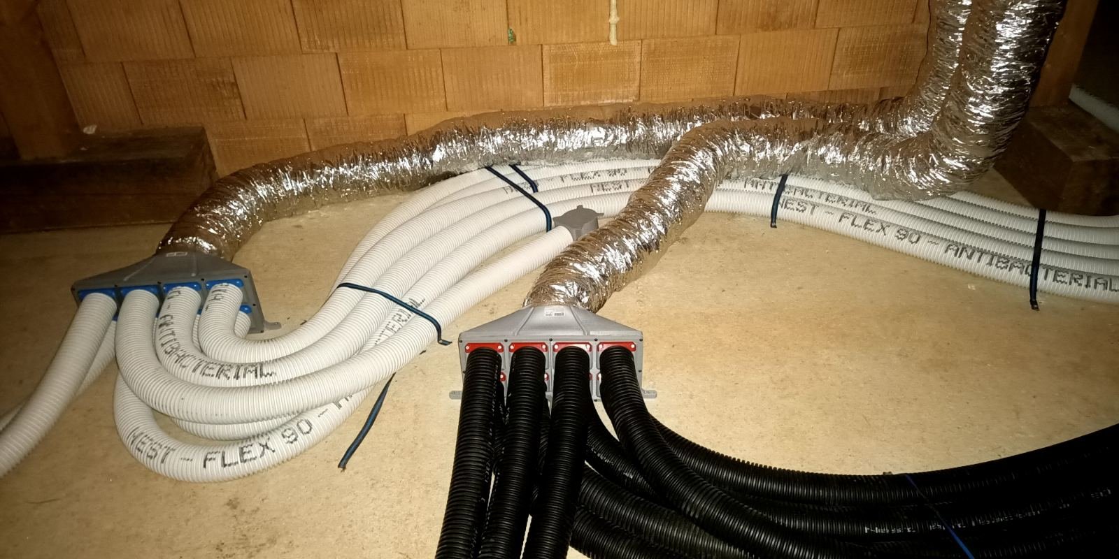 Rekuperačná jednotka a rozvody vetrania – realizácia sirux 4
