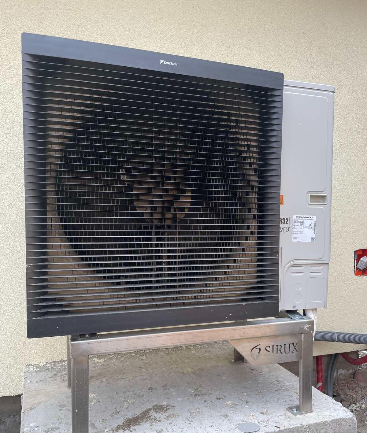 Tepelné čerpadlo Daikin Altherma na konzole